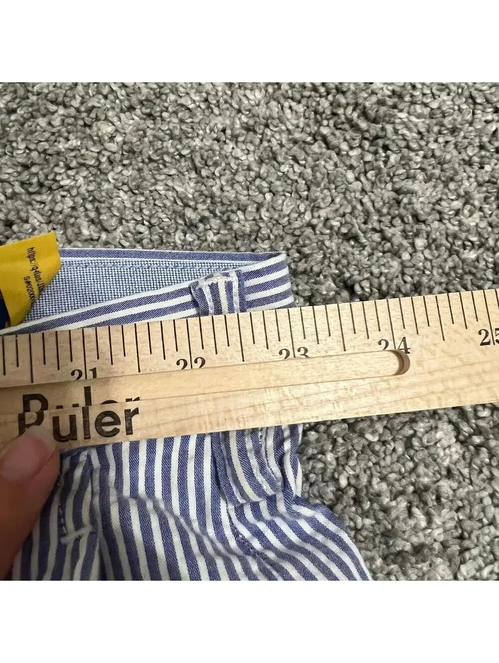 Polo Ralph Lauren Men’s Blue & White Seersucker Shorts size 42